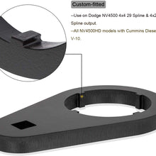 E-cowlboy 1/2" Drive Mainshaft 5th Gear Nut Wrench for 1994-2004 Dodge NV4500HD models with Cummins Diesel or V-10, NV4500 4x4 29 spline & 4x2 31 Spline Output