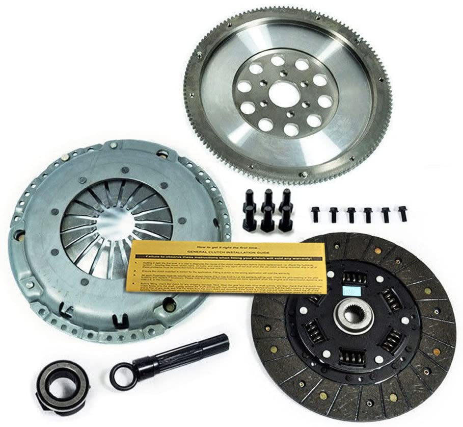EFT CLUTCH KIT+CHROMOLY FLYWHEEL FOR VW BEETLE GOLF JETTA 1.9L TDI CORRADO G60 1.8L