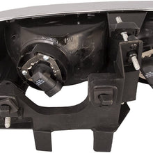 HEADLIGHTSDEPOT Halogen Headlight Compatible With Chevrolet S10 S10 Blazer 1998-2004 Includes Left Driver Side Headlamp