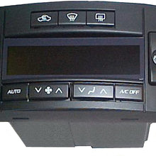 ACDelco 15-73038 GM Original Equipment Heating and Air Conditioning Control Panel with Rear Window Defogger Switch