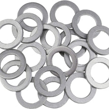 VOTEX - 20 Pack - M18 Aluminum Oil or Coolant Crush Washers/Drain Plug Seal Ring Gasket - MADE IN USA