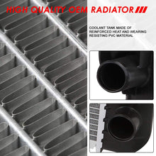 2537 OE Style Aluminum Core Cooling Radiator Replacement for Chevy Silverado Suburban Sierra Sierra 2500 3500 AT 01-02