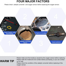 234-4127 O2 Oxygen Sensor Downstream Sensor 2 Replacement for Ford Aston Martin Jaguar Lincol Mazad Mercury Nissan Compatible with Bosch 15717