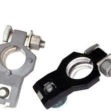BATTERY TERMINAL | POSITIVE & NEGATIVE SET | OEM | Car Cable Connector Clamp | + - Top Post