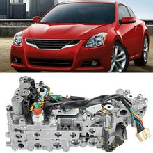 Qiilu Transmission Valve Body, Transmissions Drive Train Replacement Transmission Valve Body Computer Solenoid Assembly Fit for NISSAN ALTIMA DUALIS MURANO SENTRA TEANA TIIDA VERSA RE0F09A JF010E