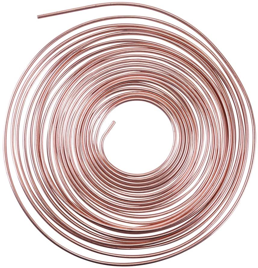 50 Ft. of 3/16 OD Copper Nickel Brake Line Tubing Coil 50 Foot 3/16