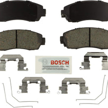 Bosch BE1521H Blue Disc Brake Pad Set with Hardware for Select Honda Crosstour, CR-V, and Odyssey Vehicles - FRONT