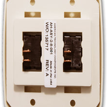 American Technology Components Double SPST On-Off Switch with Bezel, 12-Volt, for RV, Trailer, Camper (Black)
