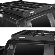 Hooke Road F150 Roof Rack Cargo Carrier Compatible with Ford Raptor & F-150 Super Crew 2009 2010 2011 2012 2013 2014 Pickup Truck