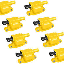 ENA Heavy Duty Ignition Coil Set of 8 Compatible with 2006-2009 Chevrolet Impala 2007-2013 Tahoe and 2008-2013 Suburban 1500 2500
