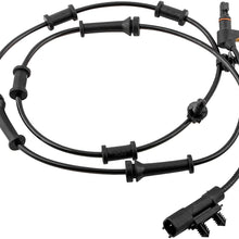 BOXI Front Left or Front Right Anti-lock Braking System ABS Wheel Speed Sensor for 2008 2009 2010 2011 2012 2013 2014 2015 2016 2017 Jeep Wrangler 3.6L 3.8L / 2018 Jeep Wrangler JK /68003281AC 695-900