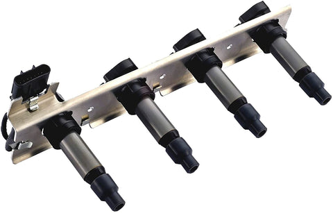 ENA Set of 2 Ignition Coil Pack compatible with Cadillac - DeVille Seville SRX STS XLR - Pontiac - Bonneville - Buick Lucerne V8 4.6L C1509 UF-372