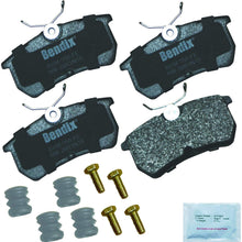 Bendix Premium Copper Free CFM886 Premium Copper Free Semi-Metallic Brake Pad (with Installation Hardware Rear)