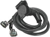 Bargman 54701-007 Adapter (90 Degree 7-Way Fifth Wheel Harness Assembly with 7' Cable)