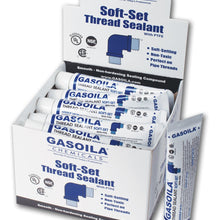 Gasoila Soft-Set Pipe Thread Sealant with PTFE Paste, Non Toxic, -100 to 600 Degree F, 1 Pint Brush