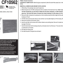 FRAM Fresh Breeze Cabin Air Filter Replacement for Car Passenger Compartment w/ Arm and Hammer Baking Soda, Easy Install, CF11182 for Select Acura and Honda Vehicles