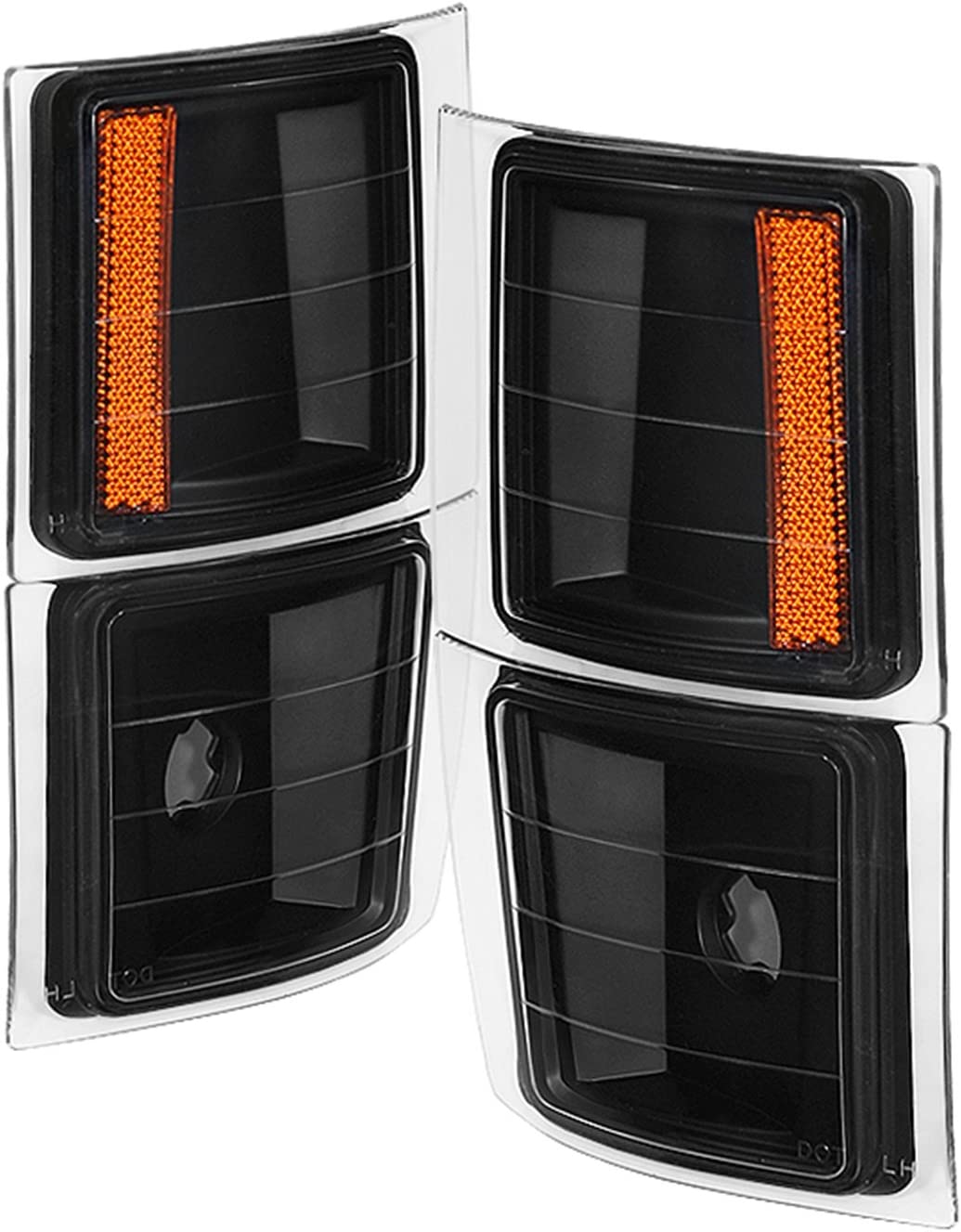 Spyder Auto CCL-JH-CCK88-BK-AM Corner Light