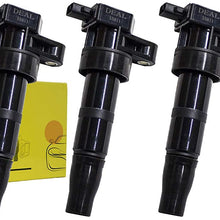 DEAL Pack of 4 New Ignition Coils For Hyundai Sonata - Kia Magentis Rondo Optima 2.4L L4 Replacement# UF-546 C1544