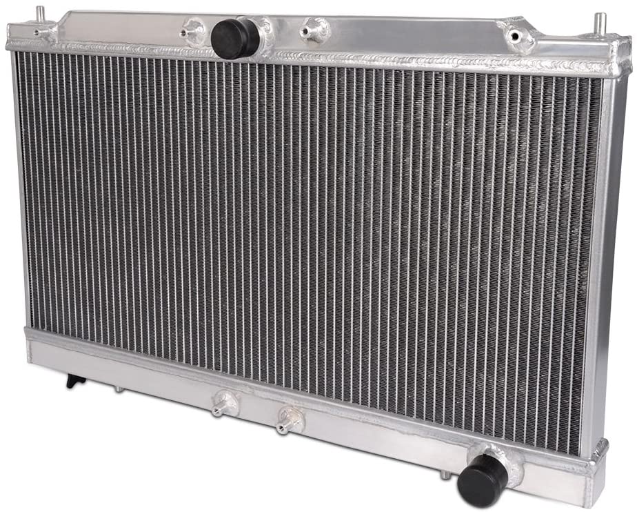 Full Aluminum Radiator Compatible For Mitsubishi Eclipse Eagle Talon GSX DSM 1995-1999 1997 1998 2G Turbo MT/MANUAL