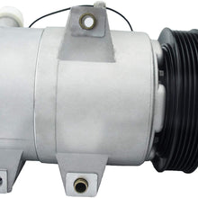 1pc Air Conditioning AC A/C Compressor and Clutch, XXHY for 2003-2008_Mazda_ 6 3.0L 2003_Mazda_ 6 2.3L V6 l4