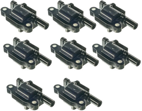 Set of 8 Ignition Coil Pack for Chevrolet Corvette Colorado Tahoe Express Suburban Silverado 1500 2500 GMC Buick Cadillac Hummer Pontiac Isuzu