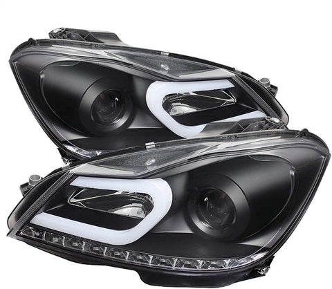 Spyder Auto 5074249 Projector Style Headlights Black/Clear