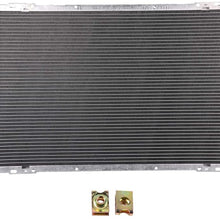 SCITOO Full Aluminum Radiator Replacement for 1998 1999 2000 2001 2002 Mercury Grand Marquis Sedan 4.6L CU2157 Plastic Radiator