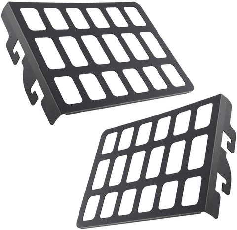 NovelBee 2pcs Trunk Rear Door Rack Cargo Luggage Carrier Shelf Storage Rack Fit for Jeep Wrangler JK JKU 2007 Up