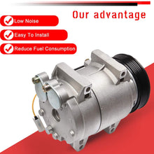cciyu AC Compressor with Clutches Set for Volvo S60 2001-2009 Replacement fit for CO 11044JC Auto Repair Compressors Assembly