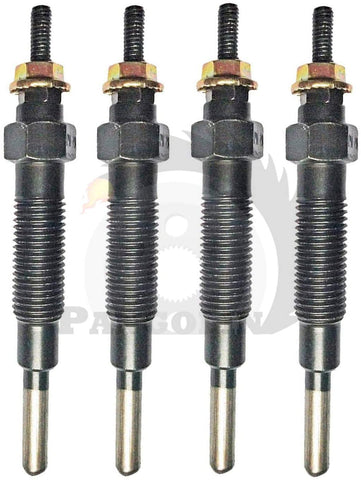 PANGOLIN S4S Glow Plug Plug Glow 32A66-03102 32A66-03101 32A66-03100 4 PCS for Mitsubishi S4Q2 S4S Forklift 12V F18B FD28 FD35A Aftermarket Parts