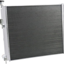 CoolingCare 2 Row Aluminum Radiator for J E E P Commander 2006-2010/ Grand Cherokee 2005-2010