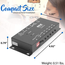 4-Channel Car Video Splitter Controller - Digital Picture Video Signal Switcher with Quad Selectable for Backup Camera Video Monitor Systems CCTV Camera, PAL/NTSC Auto Adapting - Pyle PLVSPLT41