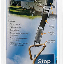 Camco 42593 Awning Anchor Kit with Pull Tension Strap