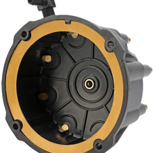 Replacement Distributor Cap Tune Up Kit - Compatible with Mercruiser GM V8 Engines with Thunderbolt IV, V HEI Ignition System - Replaces 187523, 805759Q3, 805759T3, 815407A2 - Rotor, Cap, Gasket