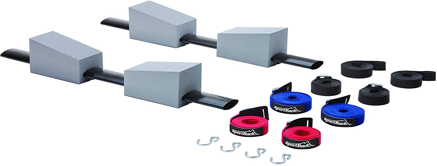 SportRack SR5527 Adjustable Foam Kayak Carrier, 24-Inch, Black