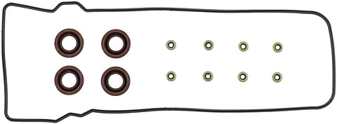 DNJ VC939G Valve Cover Gasket Set w/Spark Plug Tube Seals, Grommets for 1994-2004, Toyota, 4Runner, T100, Tacoma, 2.4L, 2.7L, DOHC, L4, 16V, 2438cc, 2694cc