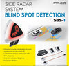 STEELMATE Universal Ultrasonic Car Blind Spot Detection System (BSD) Lane Change Assistant (LCA) Rear Cross Traffic Assistant (RCTA) Auto Safety Monitoring Assistants 3 in 1