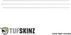 TufSkinz Inner Hood Scoop Accents - Compatible with 2016-2020 Tacoma - 3 Piece Kit (Inferno(Non-Metallic))