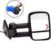 DEDC Tow Mirrors Side Mirrors Towing Mirrors Power Heated with Arrow Signal Light for 2003-2007 Chevrolet Silverado GMC Sierra 1 Pair