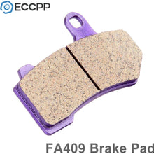 Carbon Fiber Brake Pads ECCPP Motorcycle Replacement Front and Rear Braking Pads Kits Set for 2008-2014 Harley Davidson FLHTCU Ultra Classic Electra Glide