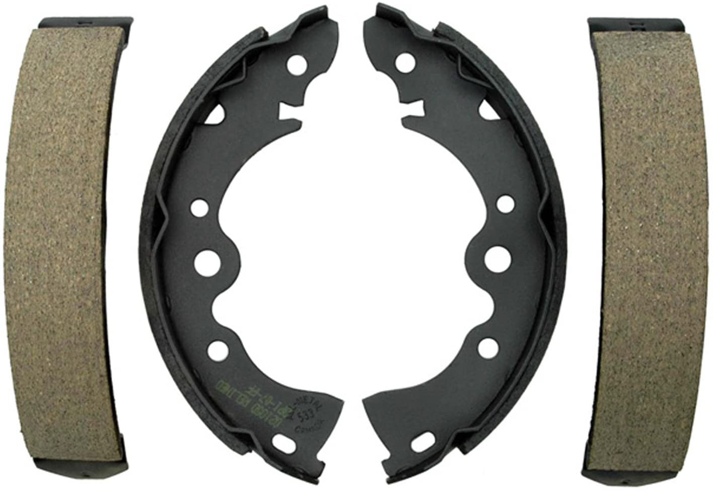 ACDelco 17533B Professional Bonded Rear Drum Brake Shoe Set
