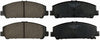 KFE KFE1509-104 Ultra Quiet Advanced Premium Ceramic Brake Pad Front Set Compatible with: 2008-2015 Nissan Titan, Armada; Infiniti QX56, QX80