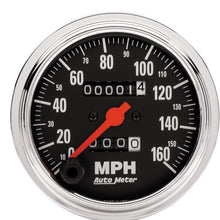 AUTO METER 2494 Traditional Chrome Mechanical Speedometer,3.375 in.