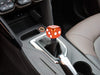 Bashineng Stick Shifter Knob Dice Style Gear Shift Head for Most Manual Automatic Cars (Red)