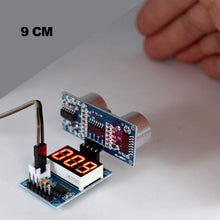High Display LDTR-WG0171 Ultrasonic Distance Measurement Control Board HC-SR04 Test Board Rangefinder, Digital Display Serial Output.