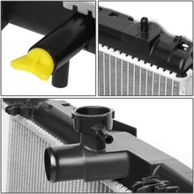 DNA Motoring OEM-RA-13270 13270 Factory Style Aluminum Core Radiator Replacement
