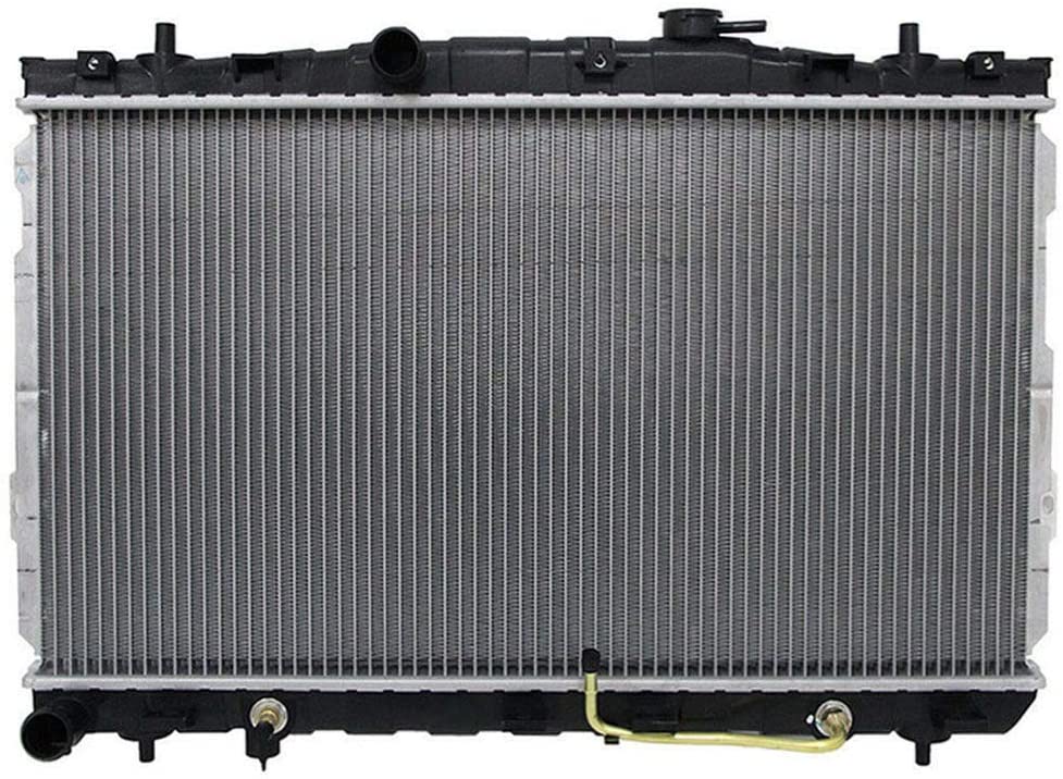 Replacement Radiator For 2001-2008 Hyundai Tiburon Elantra 4CYL 2.0 V6 2.7L