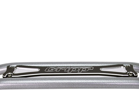 BBK 2617 Strut Tower Brace for Ford Mustang GT - Tubular - Titanium Silver Powdercoat Finish