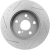 TUPARTS Front Brake rotors, Front Disc Slotted Rotors for L-exus CT0h,P-ontiac Vibe,T-oyota Corolla/Matrix/Prius/Prius Plug-In/Prius P-rime