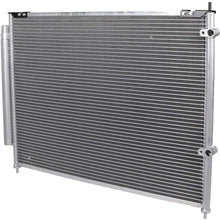ECCPP Auto Parts Air Conditioning A/C AC Condenser Aluminum A/C AC Condenser Replacement Radiator for 3506 2006 2007 2008 2009 2010 2011 2012 2013 2014 Honda Ridgeline 2010 Infiniti M35